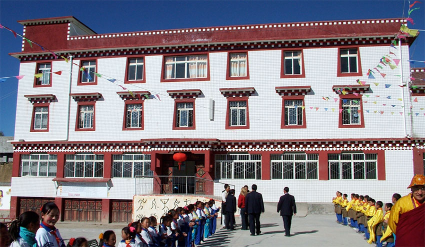 Dormitory in School Campus of Lithang, built by the Foundation in 2006