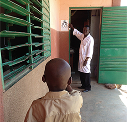 Medical Check-up at Nibagdo school