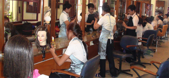 Hair Styling and Spa School