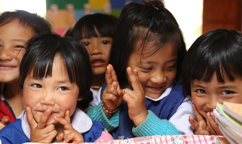 Nursery School Children in Ban Mhai Pattanà